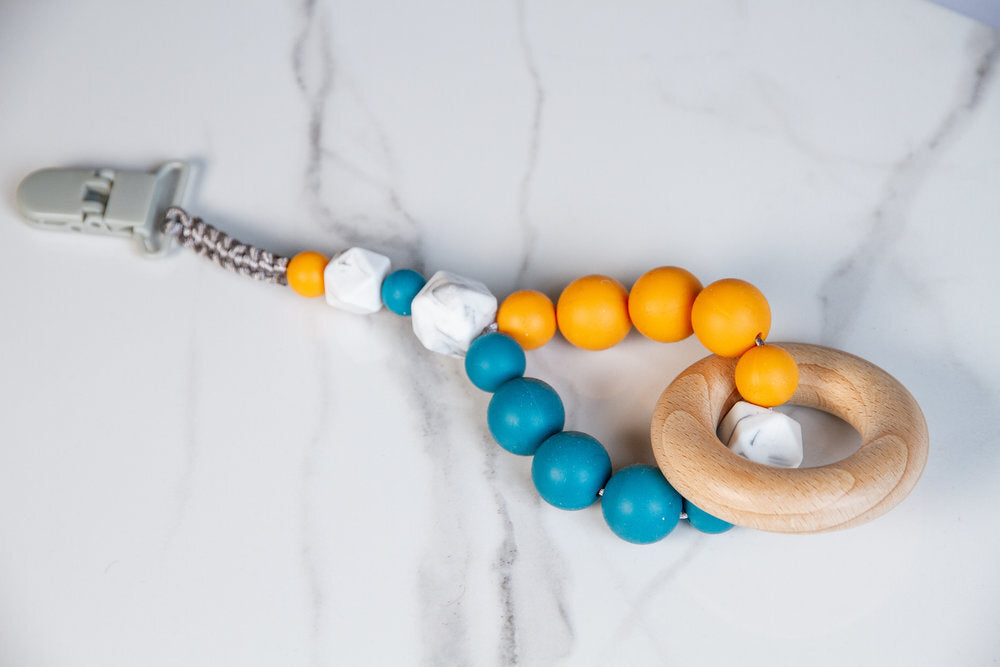 Beechwood Teether - Clip On
