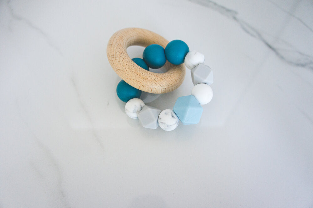Beechwood Teething Rattle