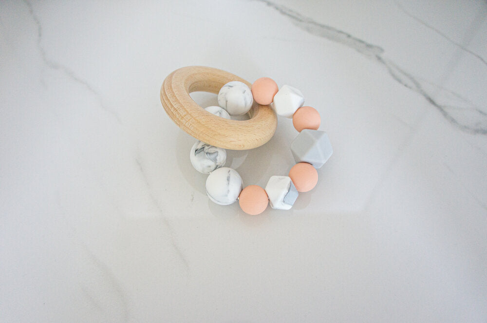Beechwood Teething Rattle