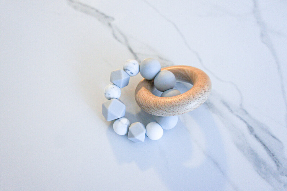 Beechwood Teething Rattle