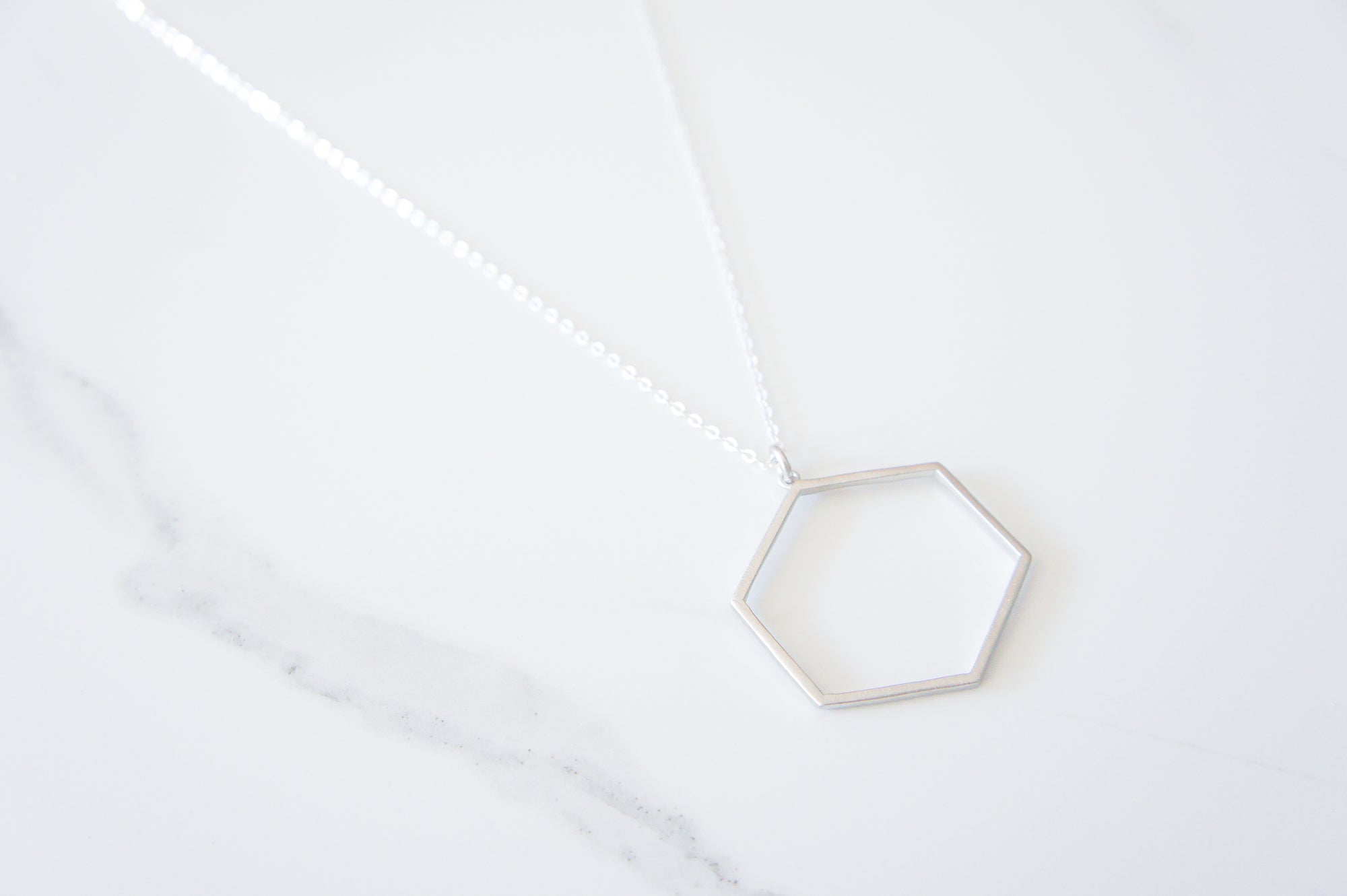 Large Hexagon Pendant