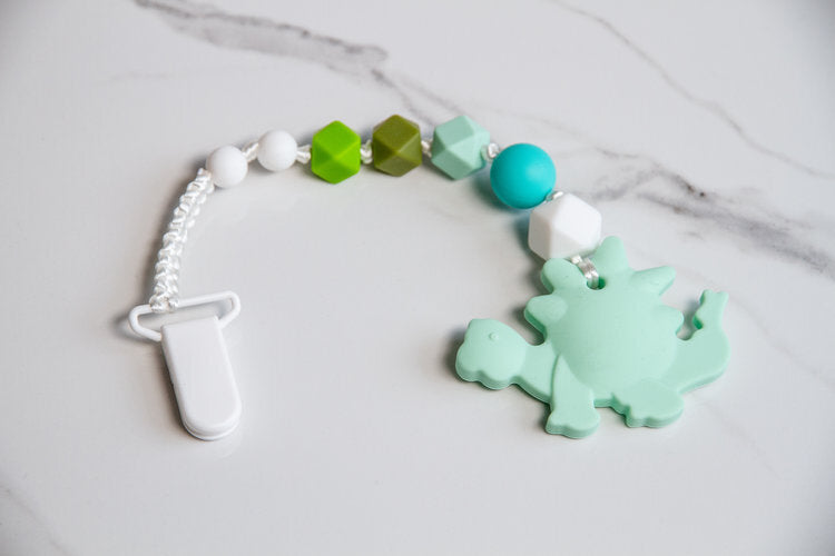 Dinosaur Teether - Clip On