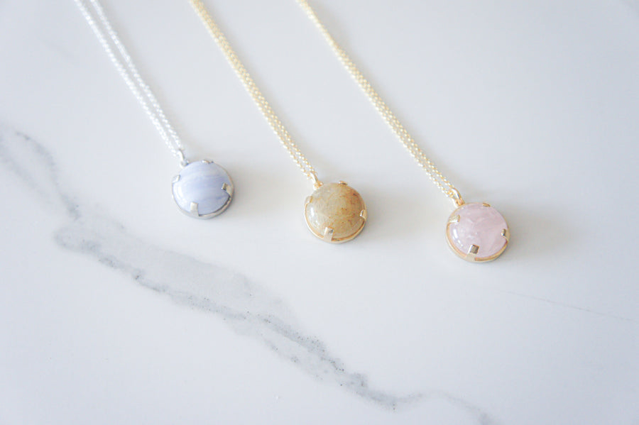 Cabochon Necklace - Small