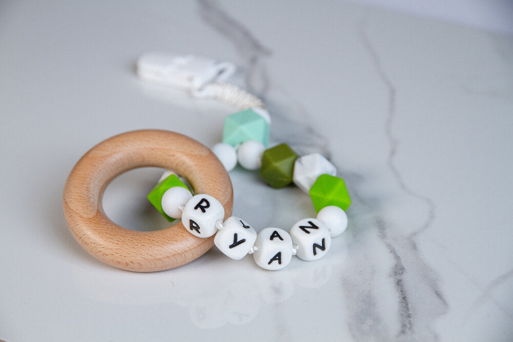 Personalized Teether  - Clip On