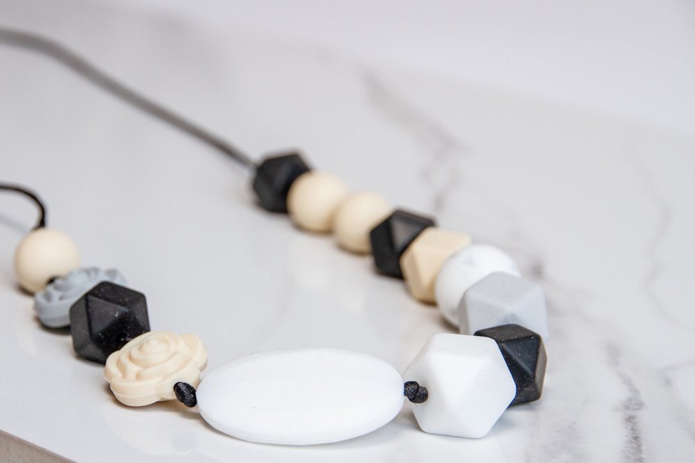 A-Symmetrical Teething Necklace