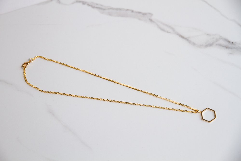 Small Hexagon Pendant