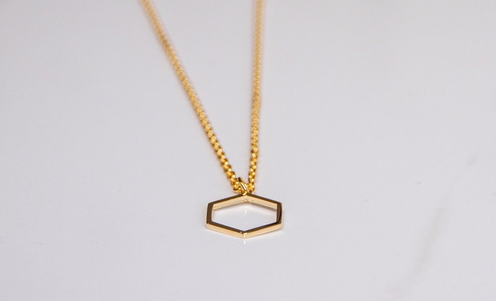 Small Hexagon Pendant