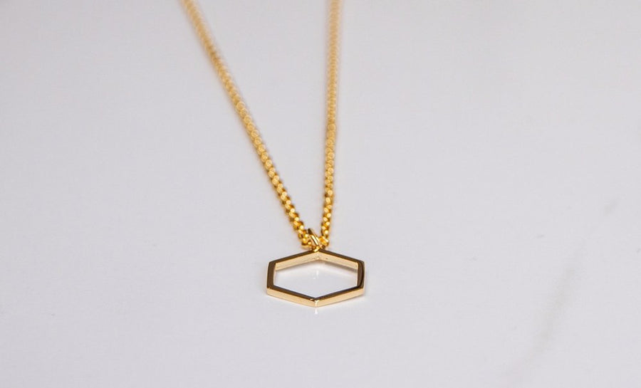 Small Hexagon Pendant
