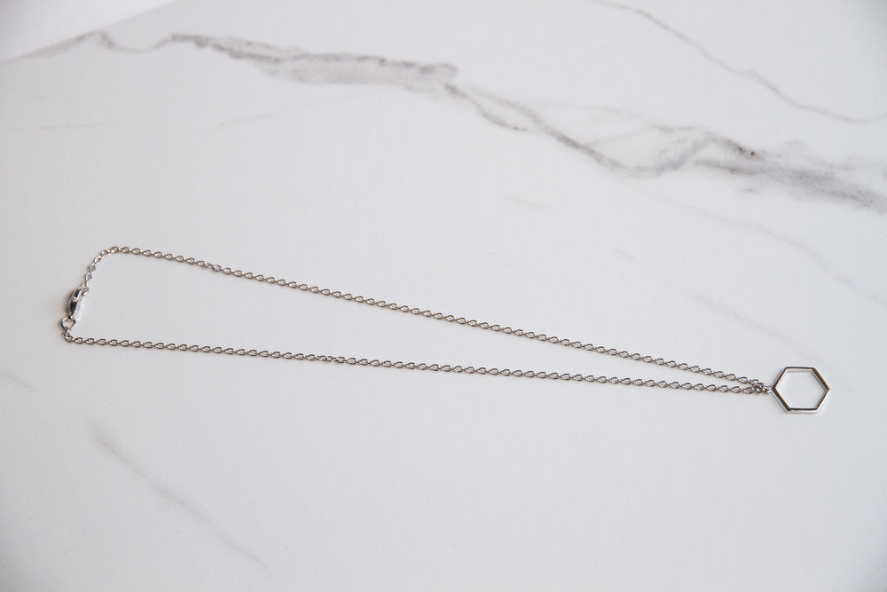 Small Hexagon Pendant