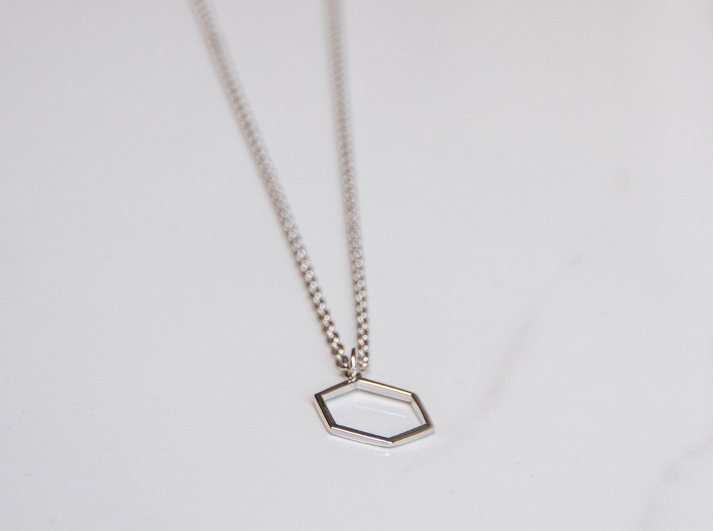 Small Hexagon Pendant
