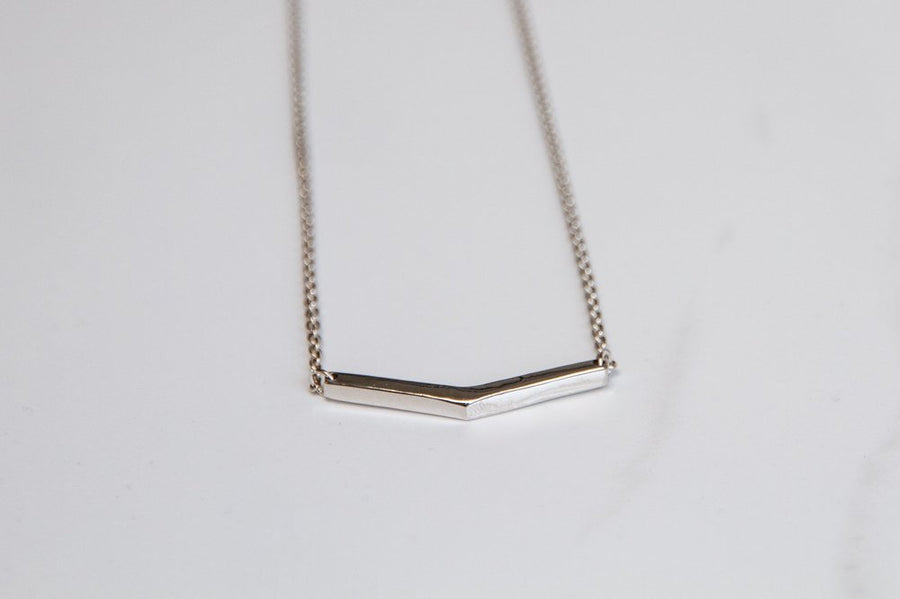 V Bar Necklace