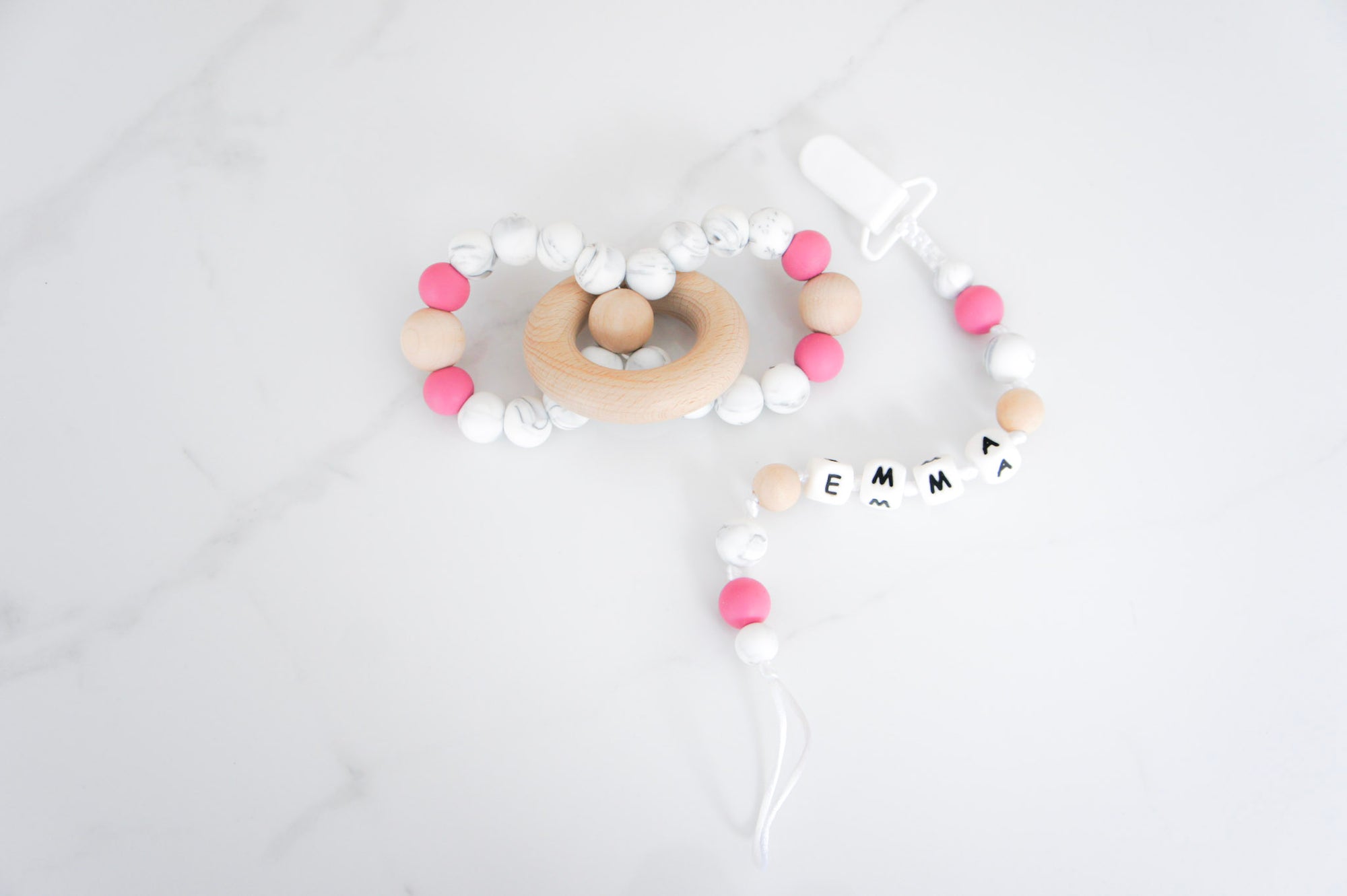 Infinite Love Personalized Teething Set