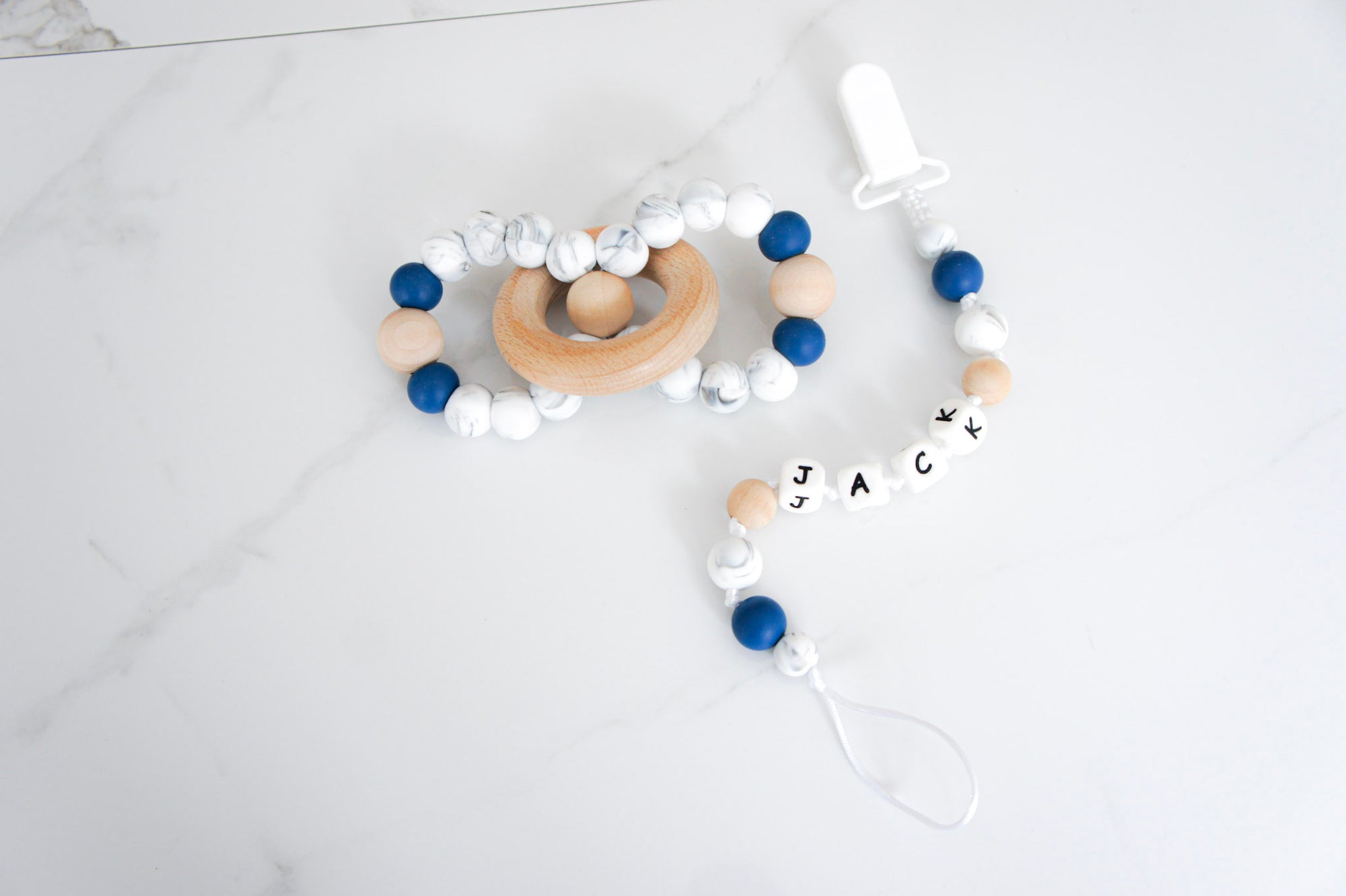 Infinite Love Personalized Teething Set