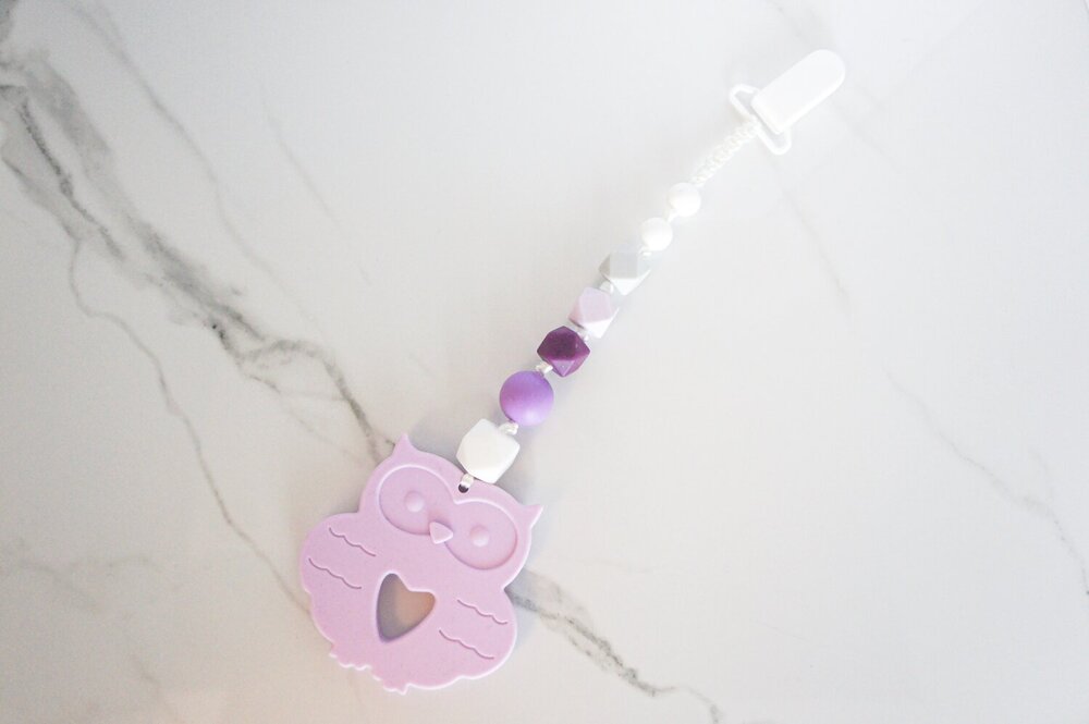Owl Teether - Clip On