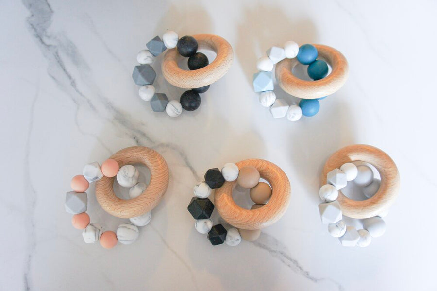 Beechwood Teething Rattle