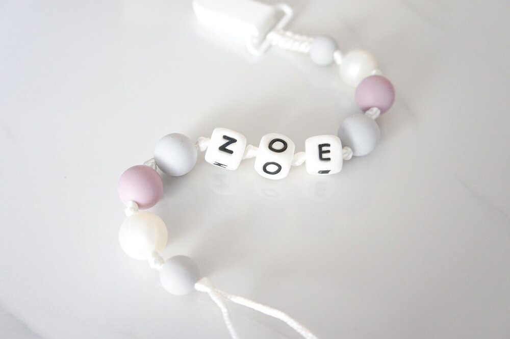 Personalized Pacifier Holder